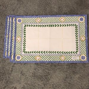 Casafina set off 4 placemats